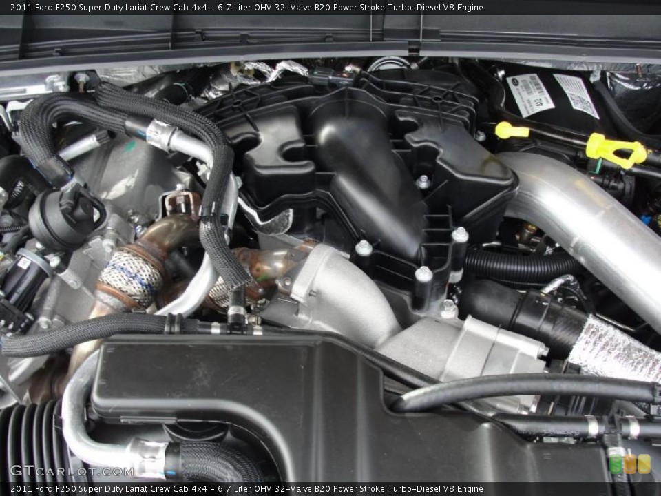 6.7 Liter OHV 32-Valve B20 Power Stroke Turbo-Diesel V8 Engine for the 2011 Ford F250 Super Duty #41484623