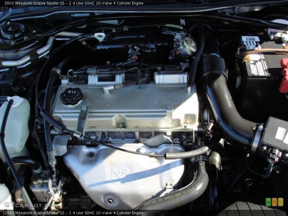 2.4 Liter SOHC 16-Valve 4 Cylinder Engine for the 2003 Mitsubishi Eclipse #41486343