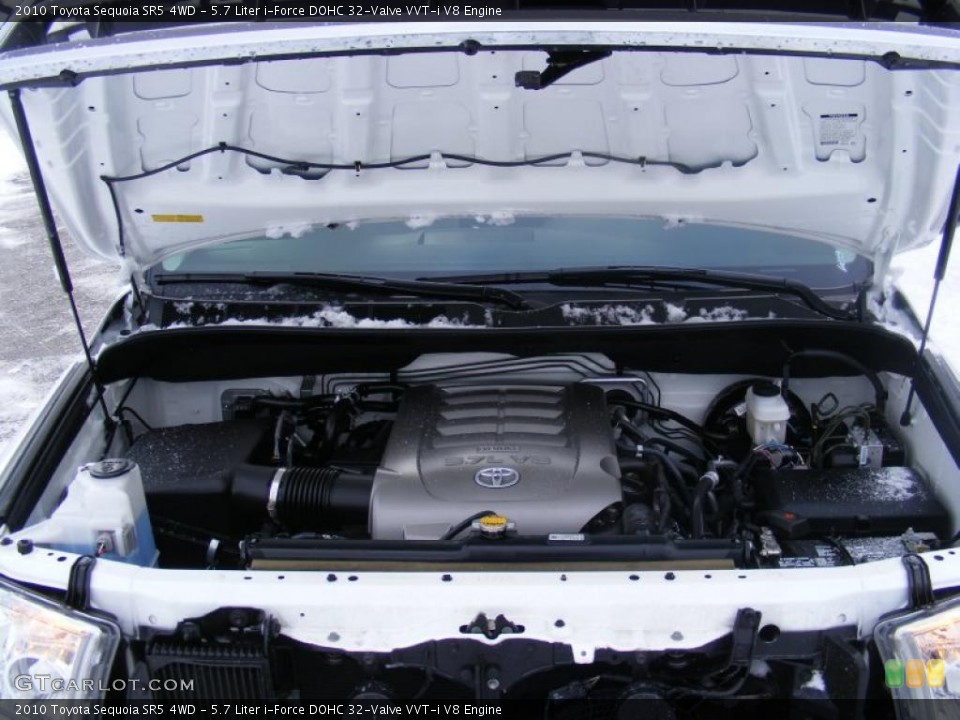 5.7 Liter i-Force DOHC 32-Valve VVT-i V8 Engine for the 2010 Toyota Sequoia #41487531