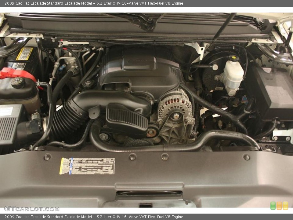 6.2 Liter OHV 16-Valve VVT Flex-Fuel V8 Engine for the 2009 Cadillac Escalade #41491271