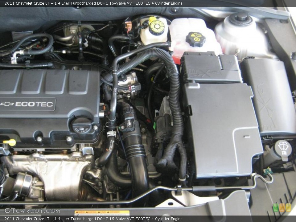 1.4 Liter Turbocharged DOHC 16-Valve VVT ECOTEC 4 Cylinder Engine for the 2011 Chevrolet Cruze #41494831