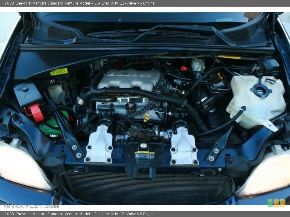 3.4 Liter OHV 12-Valve V6 Engine for the 2003 Chevrolet Venture #41496705