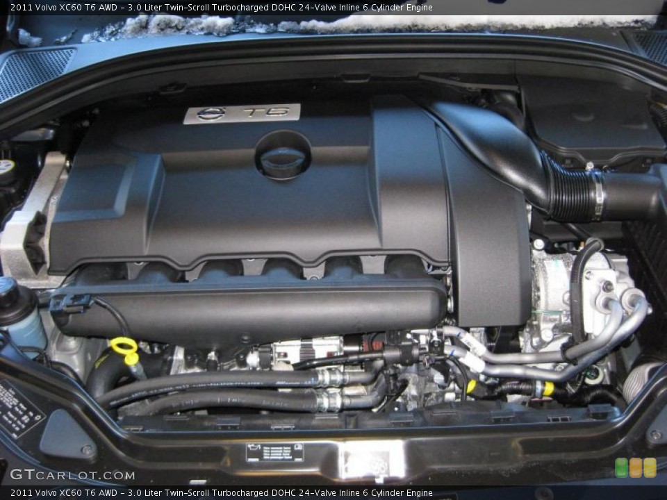 3.0 Liter Twin-Scroll Turbocharged DOHC 24-Valve Inline 6 Cylinder Engine for the 2011 Volvo XC60 #41502342