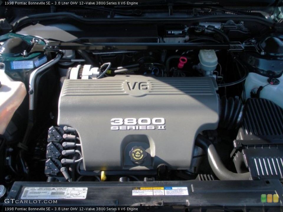 3.8 Liter OHV 12-Valve 3800 Series II V6 1998 Pontiac Bonneville Engine