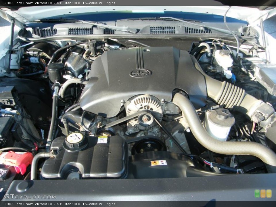 4.6 Liter SOHC 16-Valve V8 Engine for the 2002 Ford Crown Victoria #41510997