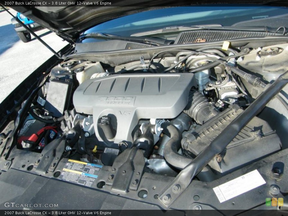 3.8 Liter OHV 12-Valve V6 Engine for the 2007 Buick LaCrosse #41511845
