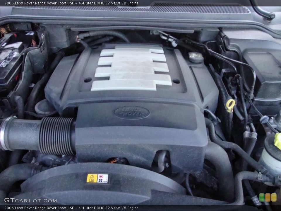 4.4 Liter DOHC 32 Valve V8 Engine for the 2006 Land Rover Range Rover Sport #41516509