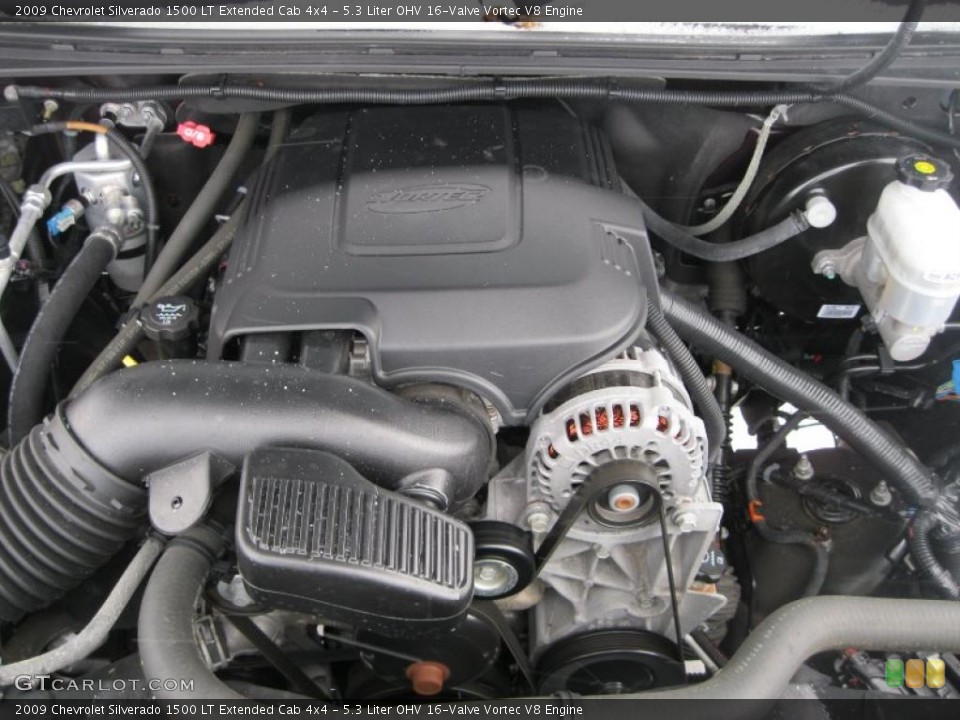 5.3 Liter OHV 16-Valve Vortec V8 Engine for the 2009 Chevrolet Silverado 1500 #41517805