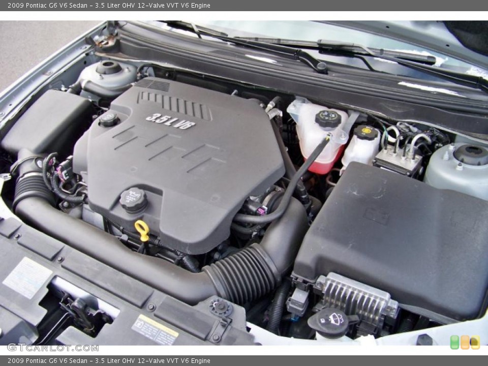 3.5 Liter OHV 12-Valve VVT V6 Engine for the 2009 Pontiac G6 #41526081