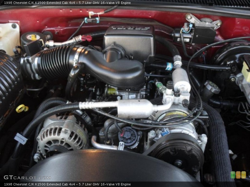 5.7 Liter OHV 16-Valve V8 Engine for the 1998 Chevrolet C/K #41550342