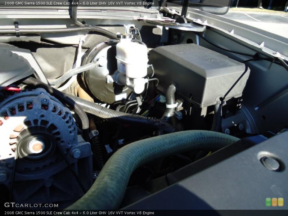6.0 Liter OHV 16V VVT Vortec V8 Engine for the 2008 GMC Sierra 1500 #41556590