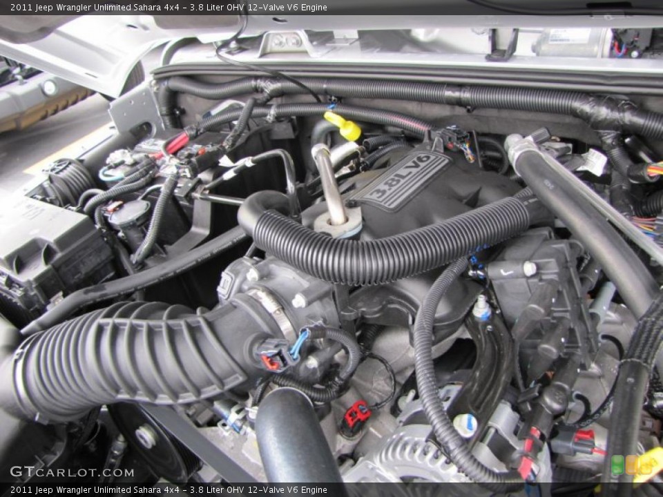 3.8 Liter OHV 12-Valve V6 Engine for the 2011 Jeep Wrangler Unlimited #41562527