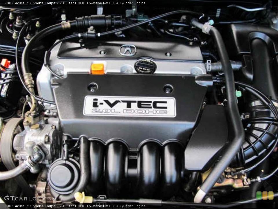 2.0 Liter DOHC 16-Valve i-VTEC 4 Cylinder Engine for the 2003 Acura RSX #41564435