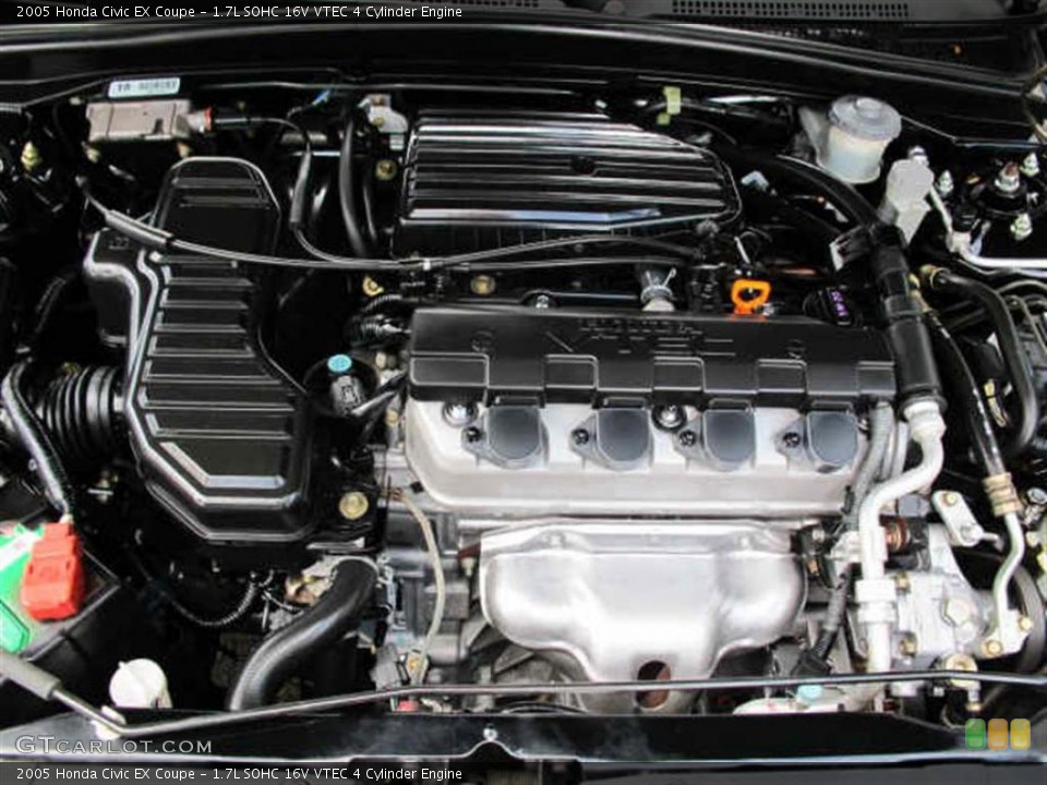 1.7L SOHC 16V VTEC 4 Cylinder Engine for the 2005 Honda Civic #41564875