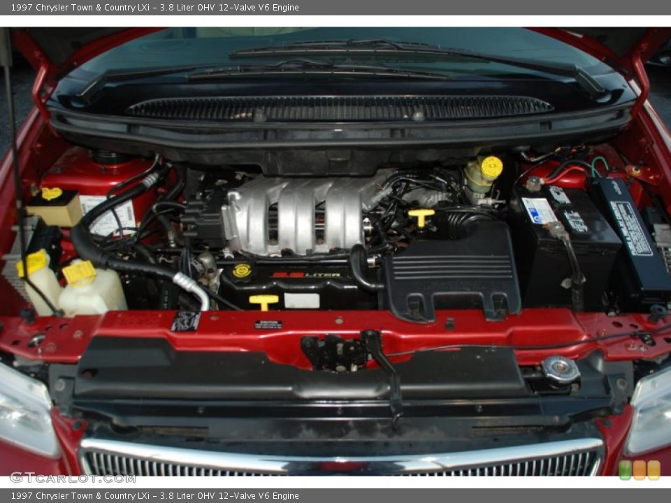 3.8 Liter OHV 12-Valve V6 Engine for the 1997 Chrysler Town & Country #41564883