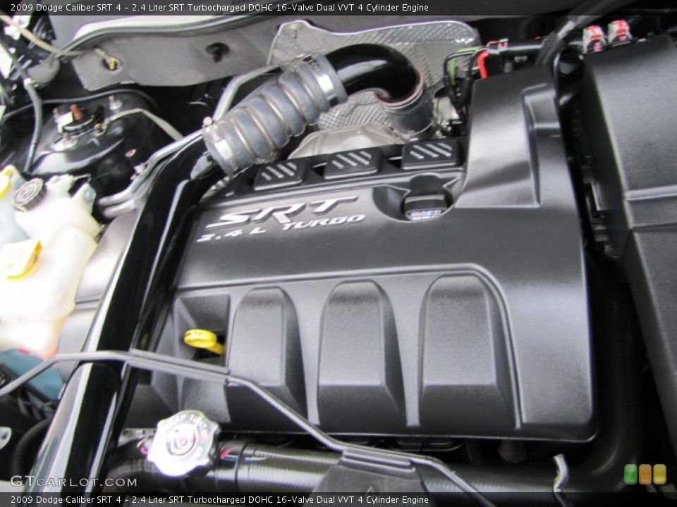 2.4 Liter SRT Turbocharged DOHC 16-Valve Dual VVT 4 Cylinder Engine for the 2009 Dodge Caliber #41565015