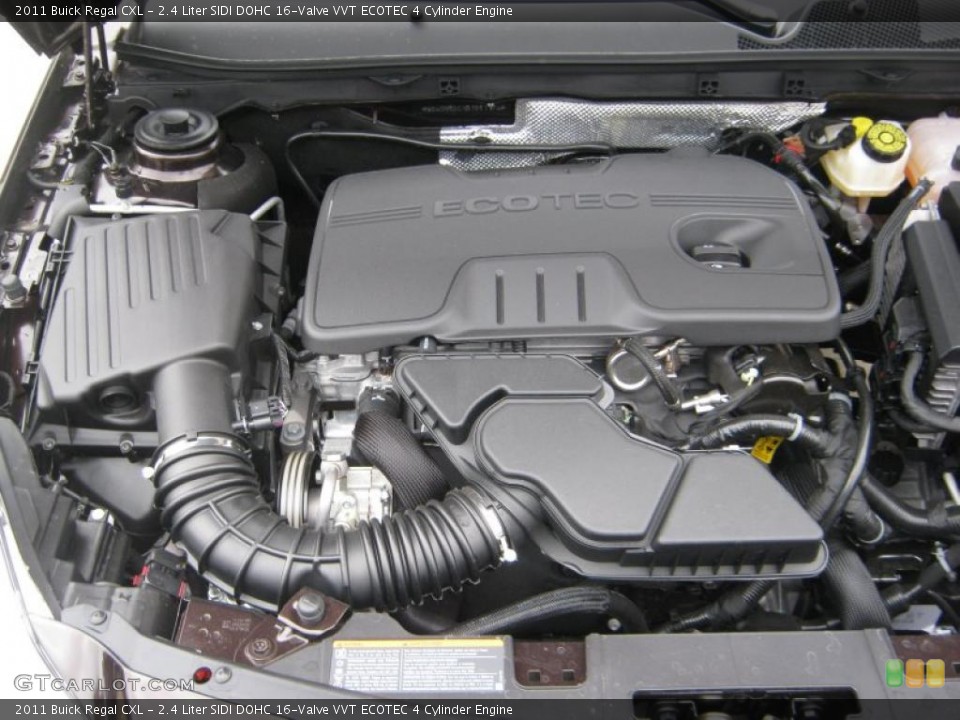 2.4 Liter SIDI DOHC 16-Valve VVT ECOTEC 4 Cylinder Engine for the 2011 Buick Regal #41567603