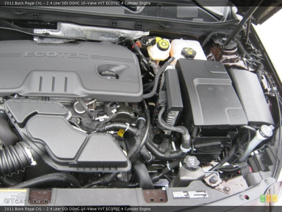 2.4 Liter SIDI DOHC 16-Valve VVT ECOTEC 4 Cylinder Engine for the 2011 Buick Regal #41567611
