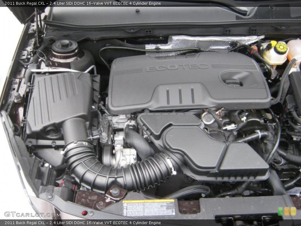 2.4 Liter SIDI DOHC 16-Valve VVT ECOTEC 4 Cylinder Engine for the 2011 Buick Regal #41567975