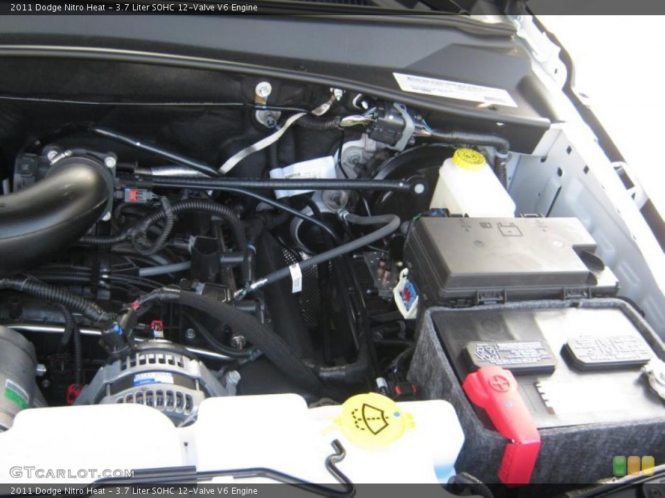3.7 Liter SOHC 12-Valve V6 Engine for the 2011 Dodge Nitro #41568903