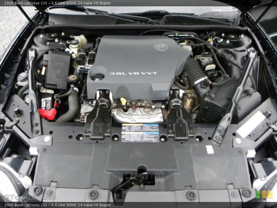 3.6 Liter DOHC 24 Valve V6 Engine for the 2005 Buick LaCrosse #41569347