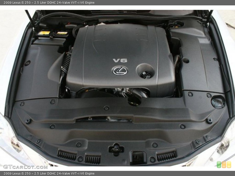 2.5 Liter DOHC 24-Valve VVT-i V6 Engine for the 2009 Lexus IS #41569671