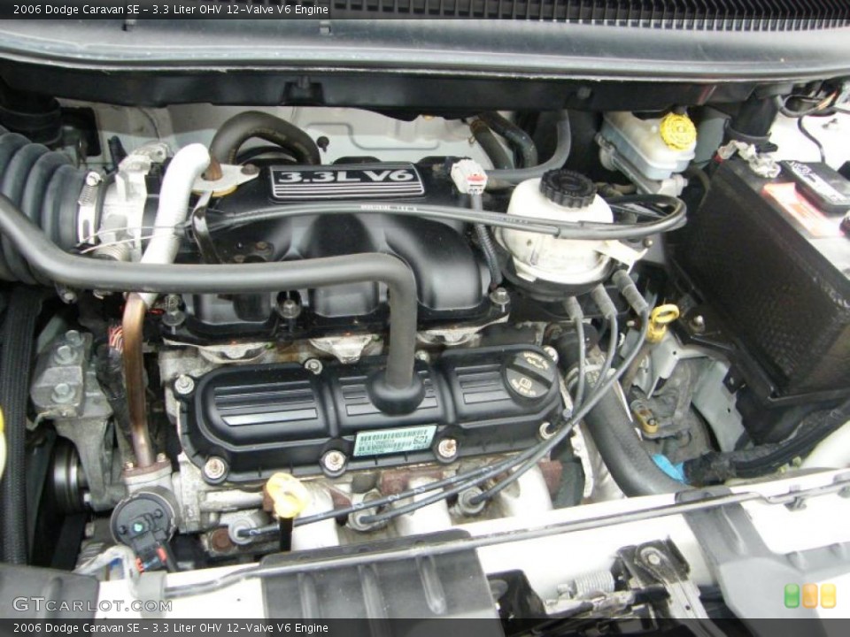 3.3 Liter OHV 12-Valve V6 Engine for the 2006 Dodge Caravan #41570295
