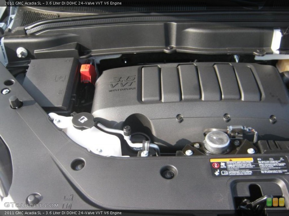 3.6 Liter DI DOHC 24-Valve VVT V6 Engine for the 2011 GMC Acadia #41571579