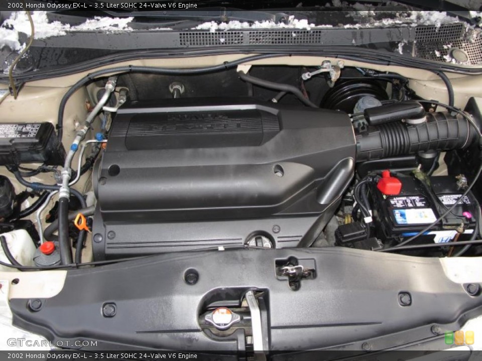3.5 Liter SOHC 24-Valve V6 Engine for the 2002 Honda Odyssey #41574291