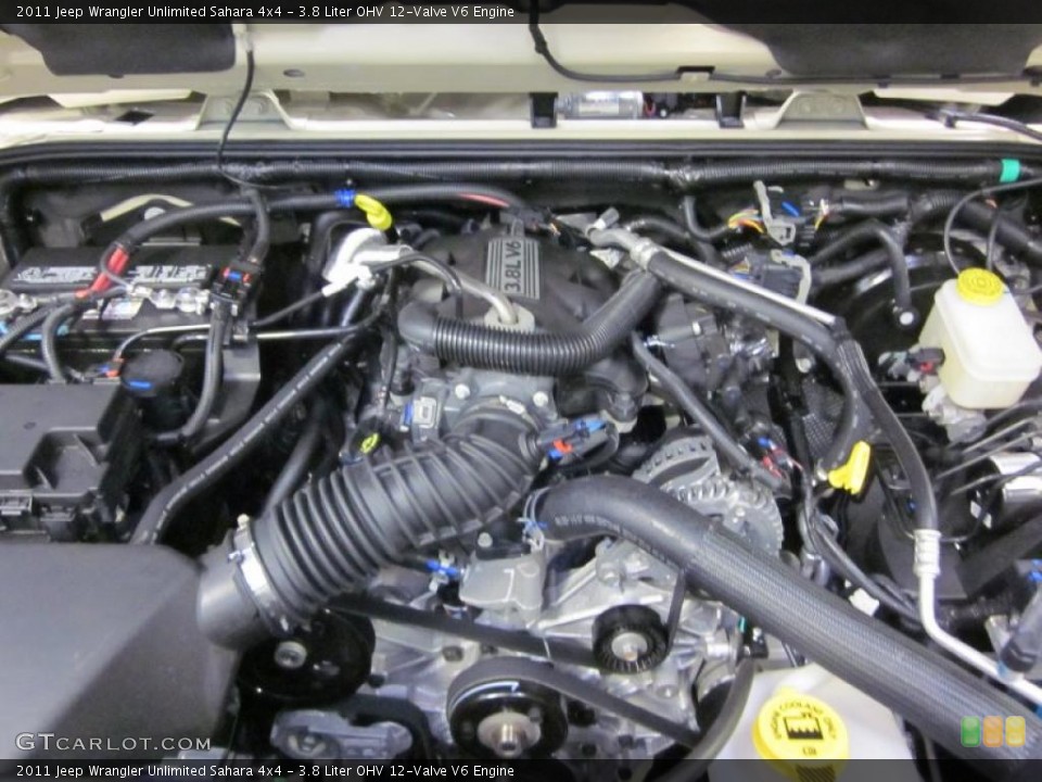 3.8 Liter OHV 12-Valve V6 Engine for the 2011 Jeep Wrangler Unlimited #41575303