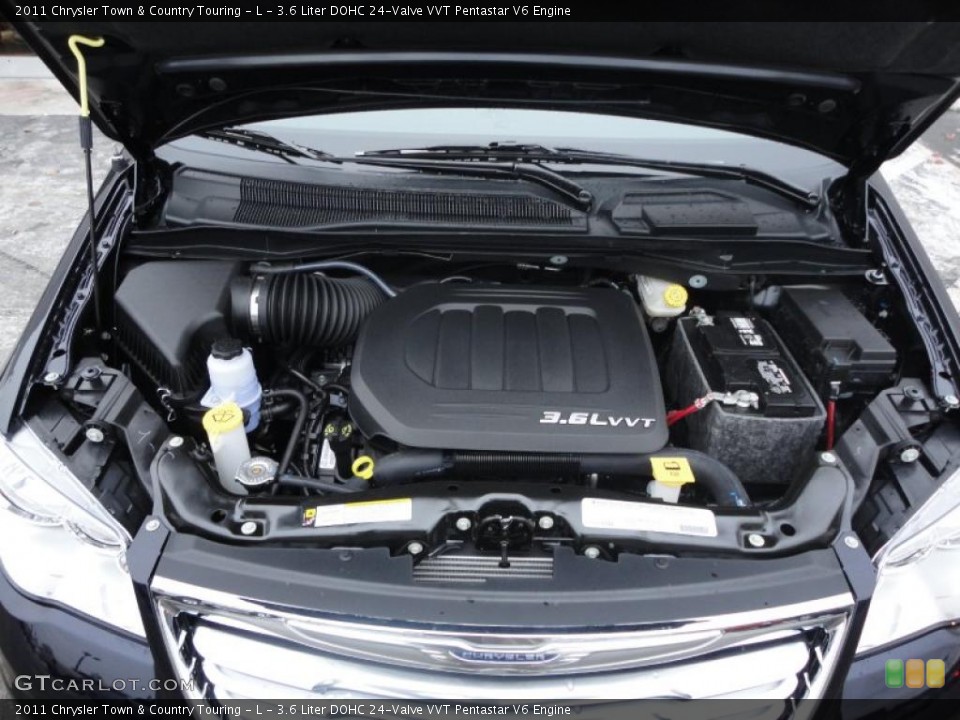 3.6 Liter DOHC 24-Valve VVT Pentastar V6 Engine for the 2011 Chrysler Town & Country #41582159