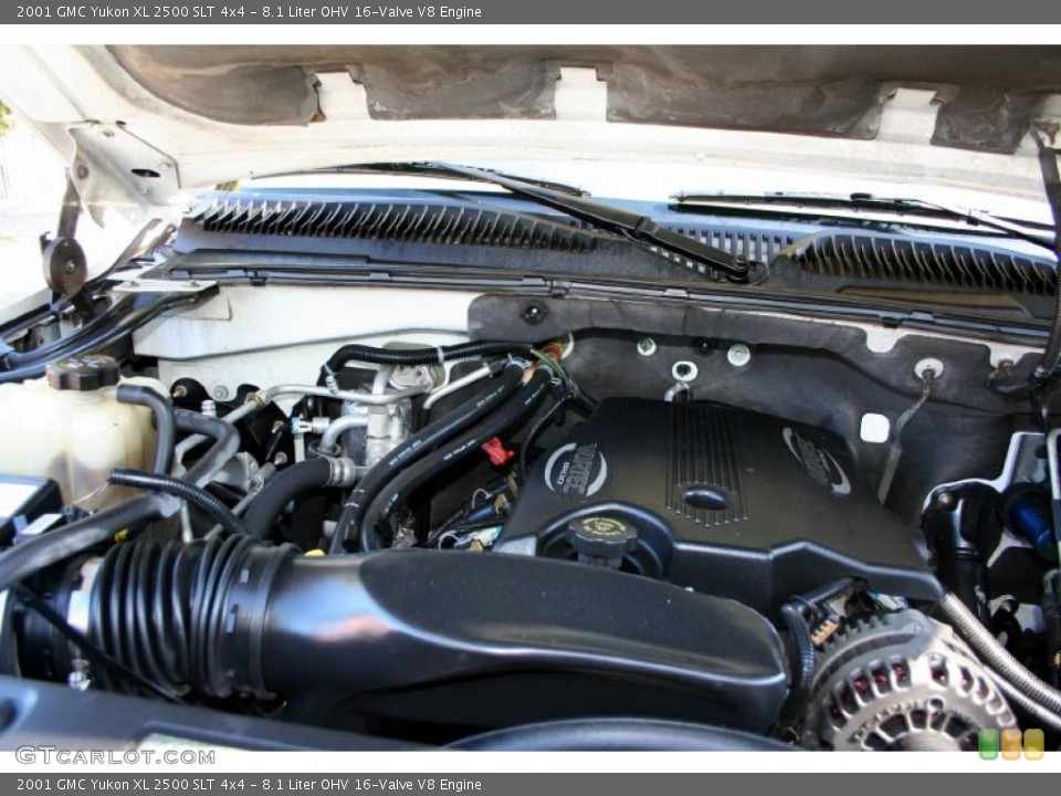 8.1 Liter OHV 16-Valve V8 Engine for the 2001 GMC Yukon #41594279