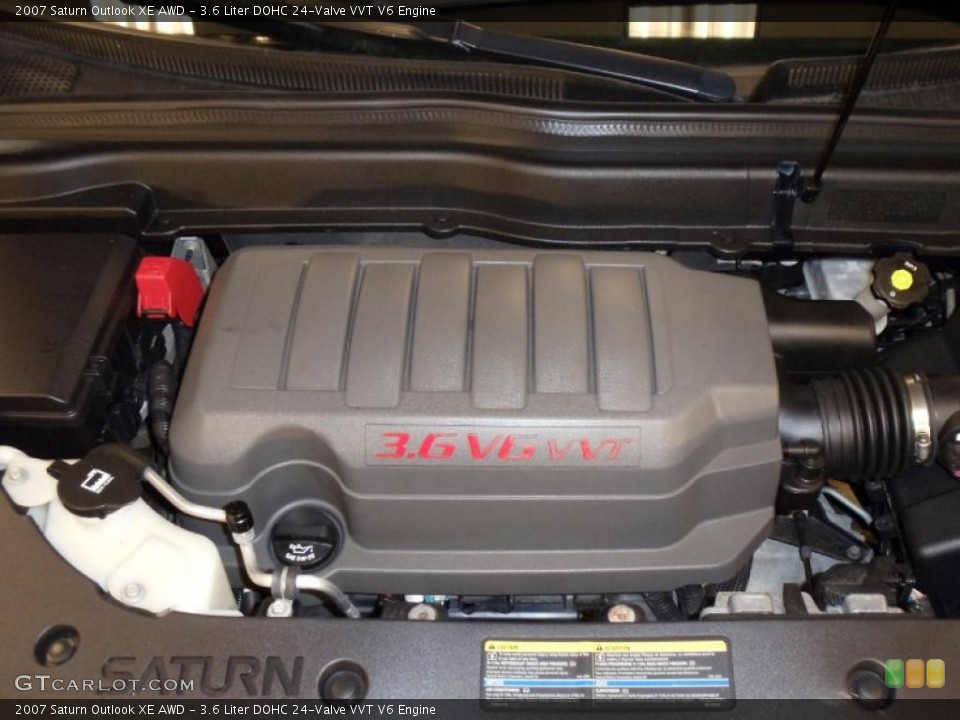 3.6 Liter DOHC 24-Valve VVT V6 Engine for the 2007 Saturn Outlook #41595561