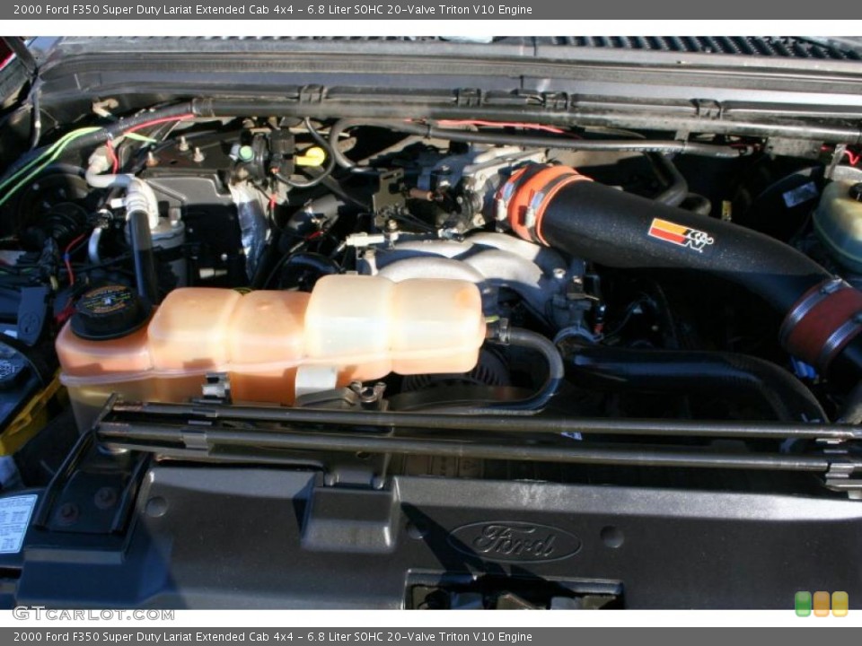 6.8 Liter SOHC 20-Valve Triton V10 Engine for the 2000 Ford F350 Super Duty #41595769