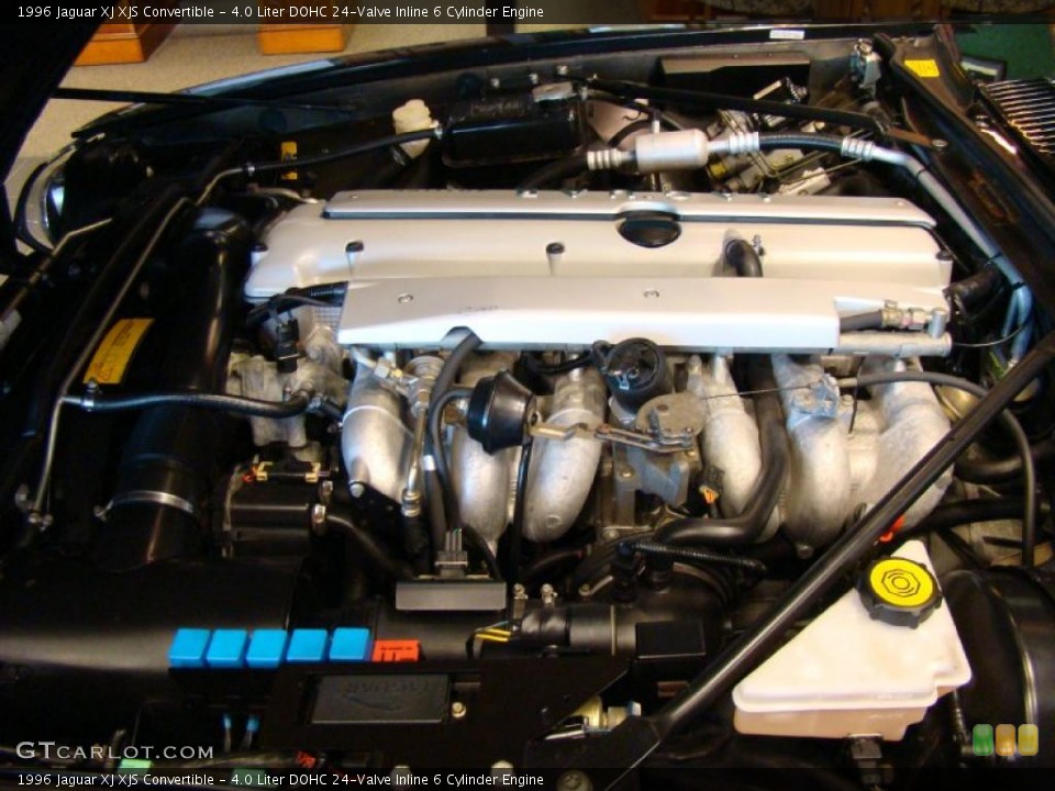 4.0 Liter DOHC 24-Valve Inline 6 Cylinder Engine for the 1996 Jaguar XJ #41596009