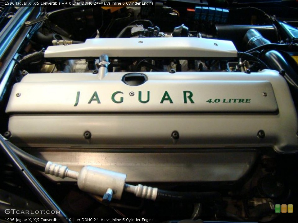 4.0 Liter DOHC 24-Valve Inline 6 Cylinder Engine for the 1996 Jaguar XJ #41596025