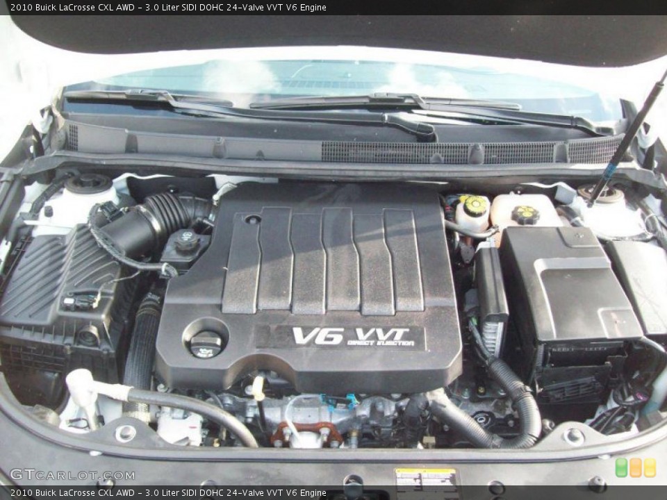 3.0 Liter SIDI DOHC 24-Valve VVT V6 Engine for the 2010 Buick LaCrosse #41597269