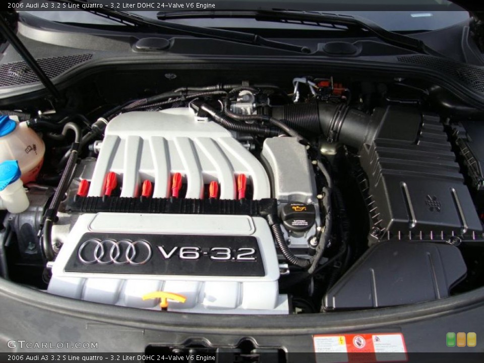 3.2 Liter DOHC 24-Valve V6 Engine for the 2006 Audi A3 #41600829