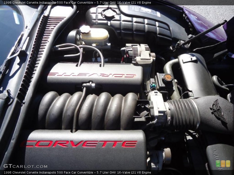 5.7 Liter OHV 16-Valve LS1 V8 Engine for the 1998 Chevrolet Corvette #41603645