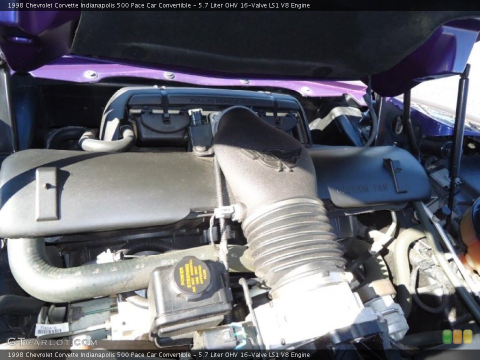 5.7 Liter OHV 16-Valve LS1 V8 Engine for the 1998 Chevrolet Corvette #41603697