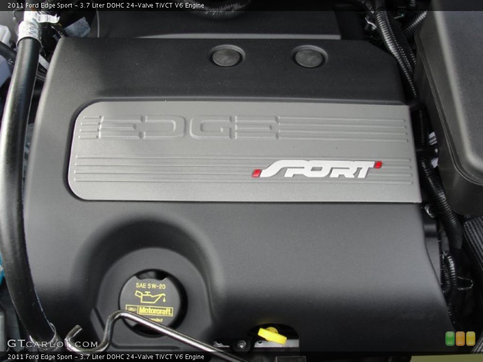 3.7 Liter DOHC 24-Valve TiVCT V6 Engine for the 2011 Ford Edge #41606061
