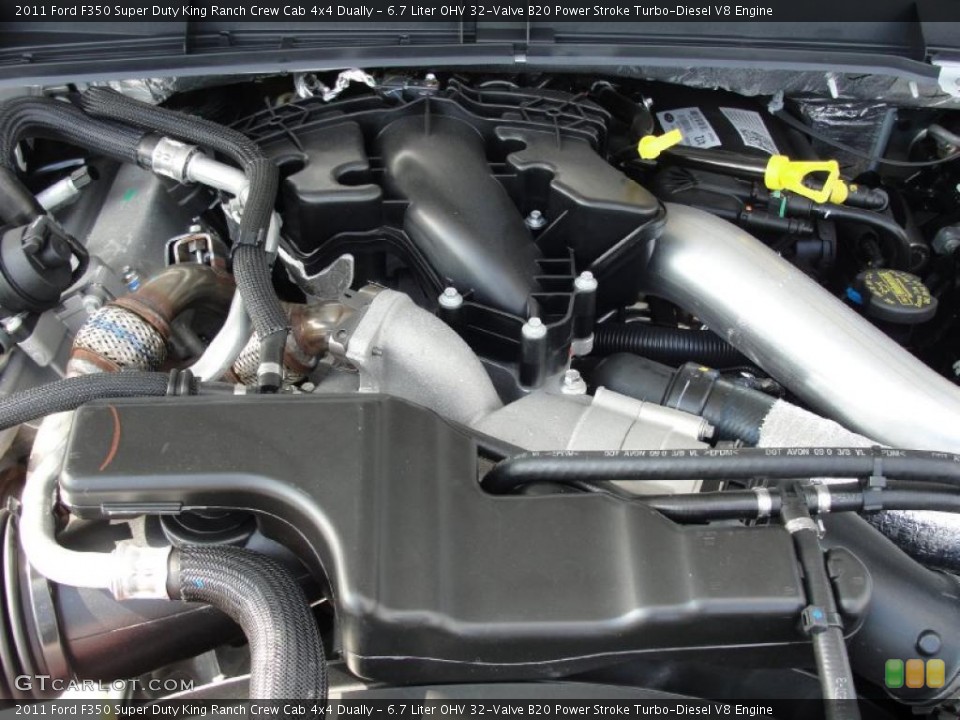 6.7 Liter OHV 32-Valve B20 Power Stroke Turbo-Diesel V8 Engine for the 2011 Ford F350 Super Duty #41607301