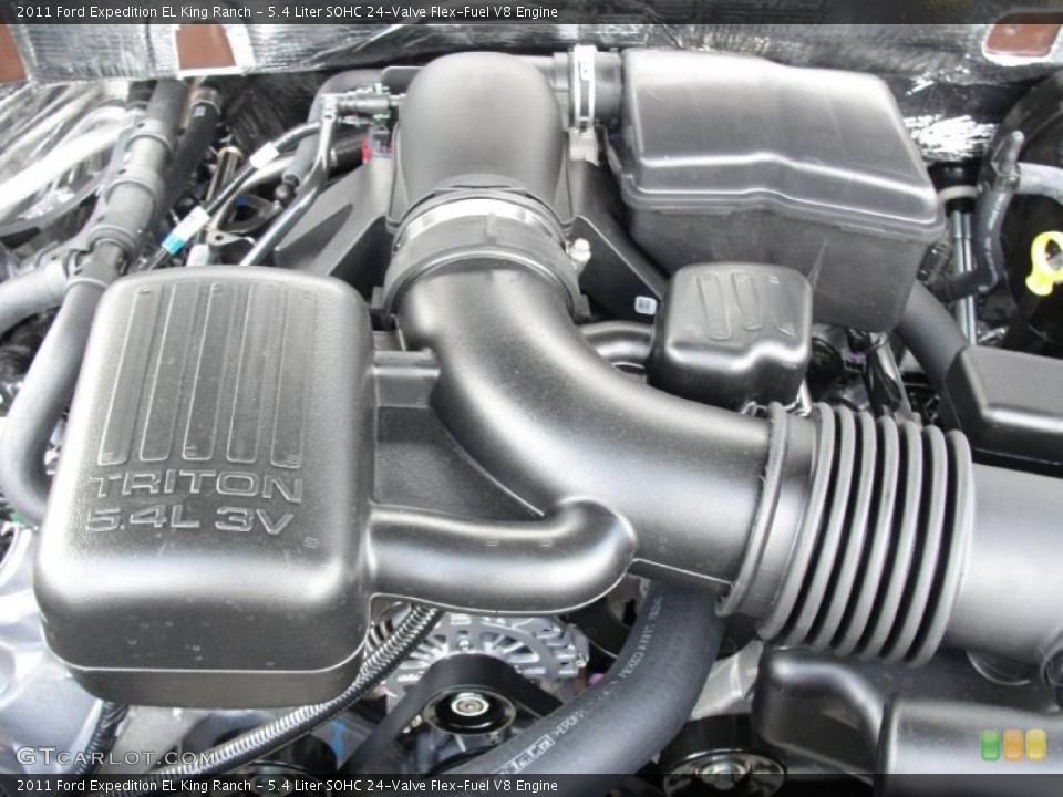 5.4 Liter SOHC 24-Valve Flex-Fuel V8 Engine for the 2011 Ford Expedition #41607985