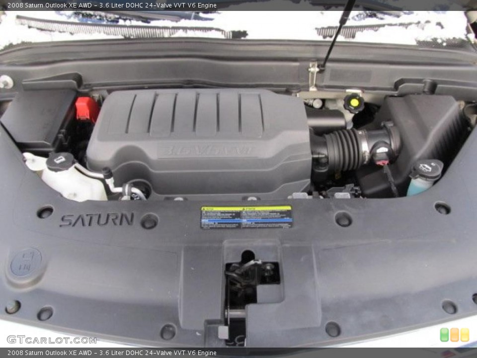 3.6 Liter DOHC 24-Valve VVT V6 Engine for the 2008 Saturn Outlook #41610916
