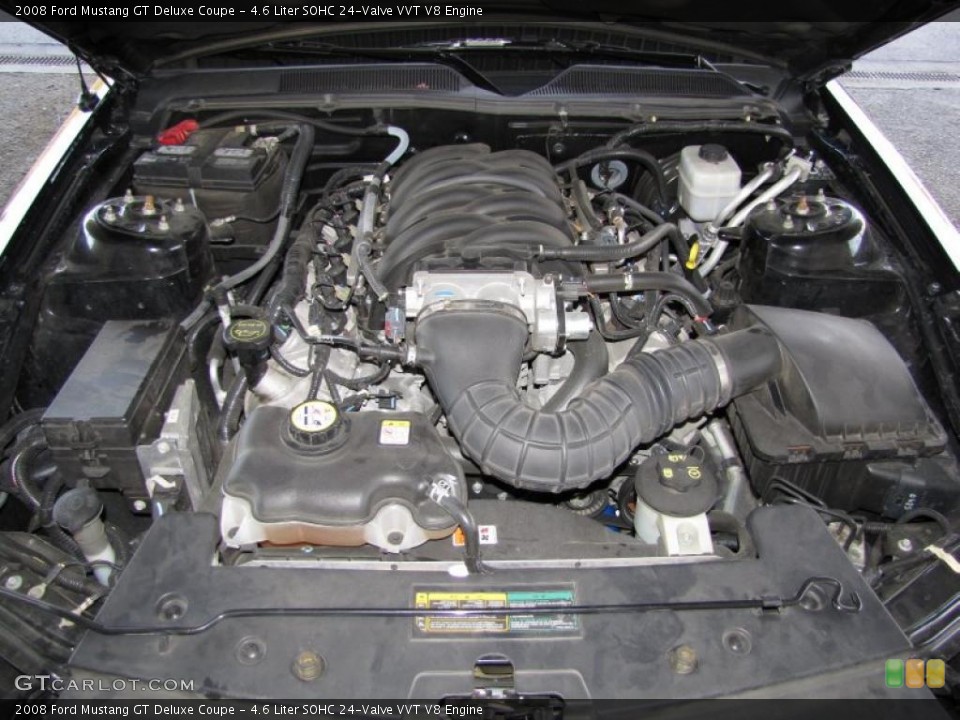 4.6 Liter SOHC 24-Valve VVT V8 Engine for the 2008 Ford Mustang #41611016