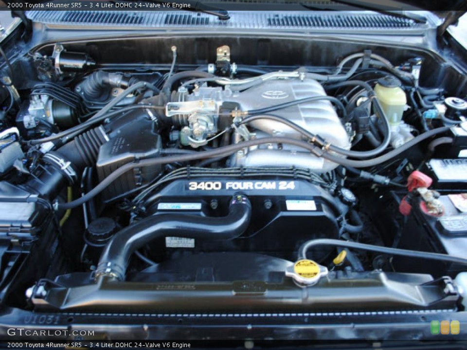 3.4 Liter DOHC 24-Valve V6 Engine for the 2000 Toyota 4Runner #41615492