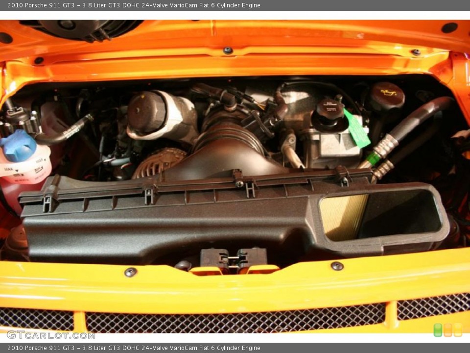 3.8 Liter GT3 DOHC 24-Valve VarioCam Flat 6 Cylinder Engine for the 2010 Porsche 911 #41618581