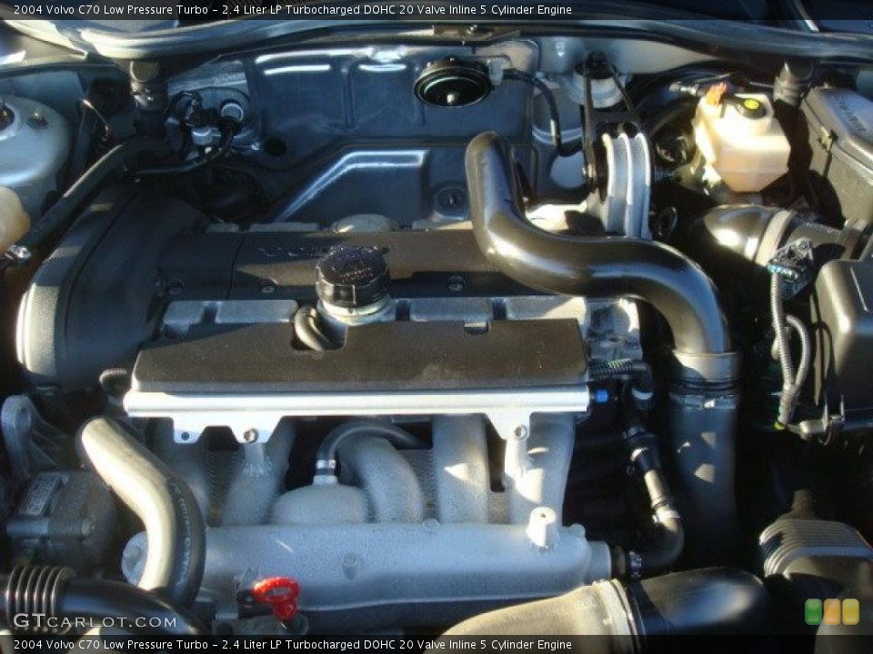 2.4 Liter LP Turbocharged DOHC 20 Valve Inline 5 Cylinder Engine for the 2004 Volvo C70 #41625474