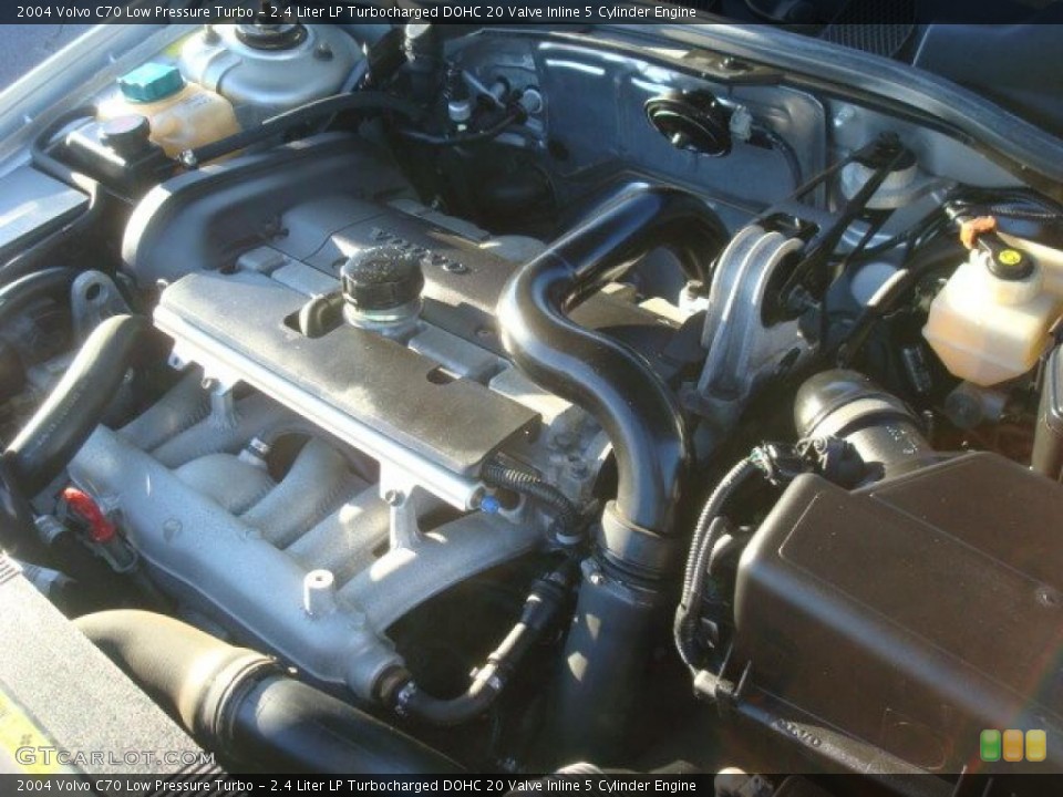 2.4 Liter LP Turbocharged DOHC 20 Valve Inline 5 Cylinder Engine for the 2004 Volvo C70 #41625510