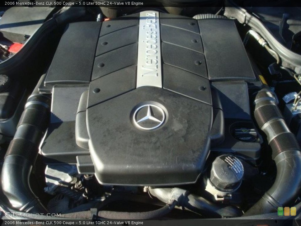 5.0 Liter SOHC 24-Valve V8 Engine for the 2006 Mercedes-Benz CLK #41627294